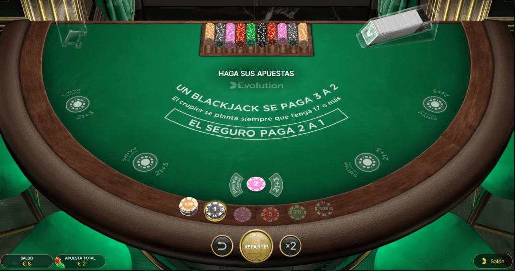 blackjack em cassinos online