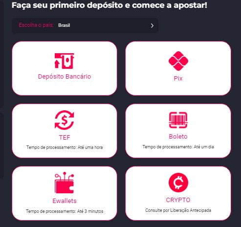 métodos de pagamento da betmotion