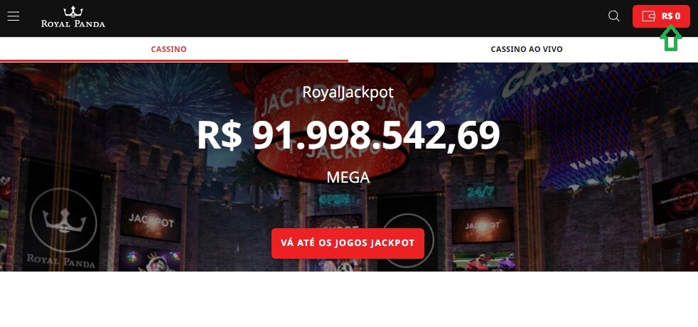 jackpots no royalpanda