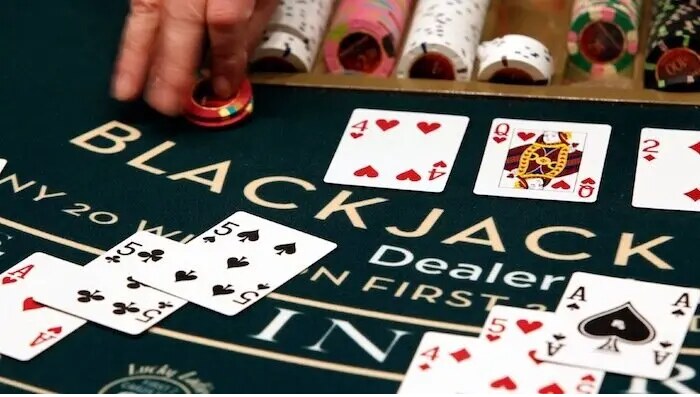 mesa de blackjack