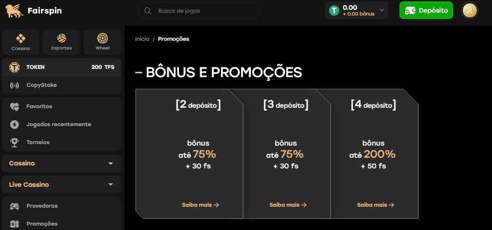 ofertas e promoções da fairspin casino
