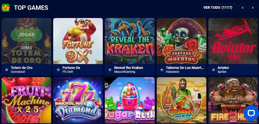 jogos disponiveis na citobet casino